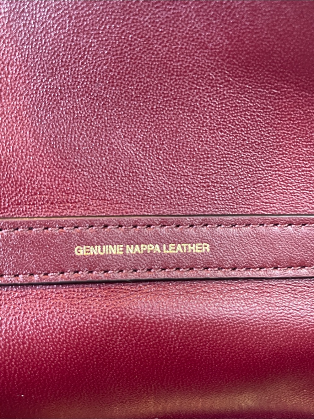 Coach G2481-CW629 Times Square Tabby 17 Quilted Nappa Leather Crossbody Burgundy - Picture 10 of 14